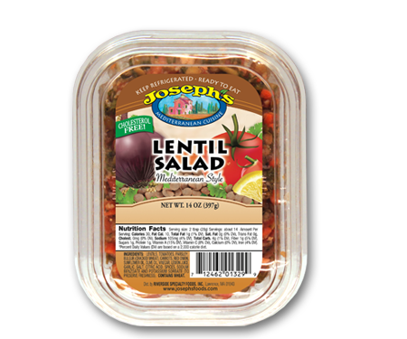 Mediterranean Style Lentil Salad